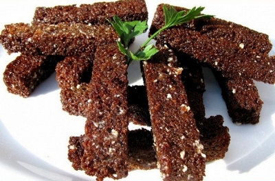Гренки чесночные